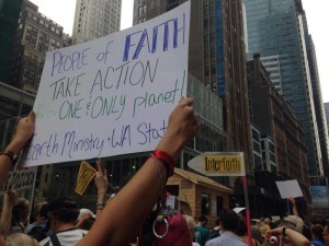 Peoples Climate March EM Sign