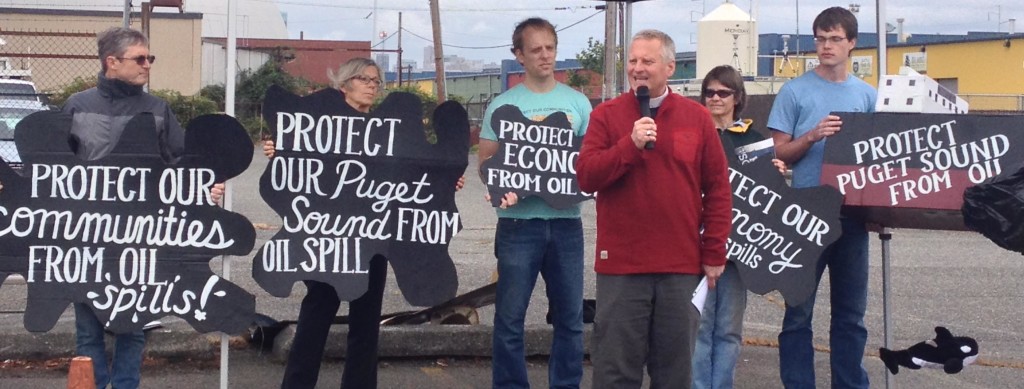 Pastor Erik Wilson-Weiberg Speaking at BP Hearing 7.24.14