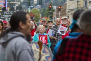 Oil Rally in Aberdeen