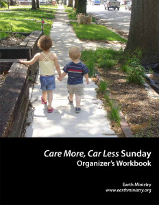 Earth Ministry Care More, Car Less Sunday cover web